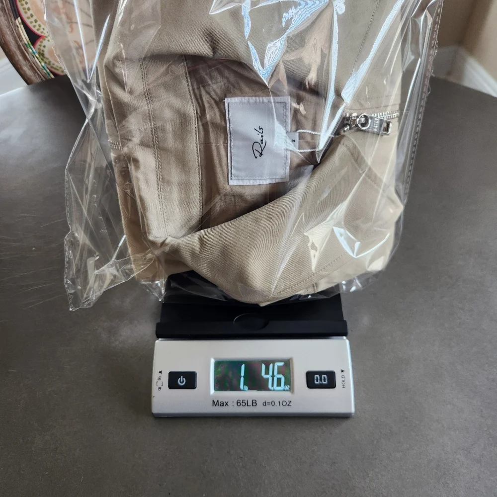 Rails York Zip Up Jacket Size XS NWT $288 Taupe - Picture 12 of 12